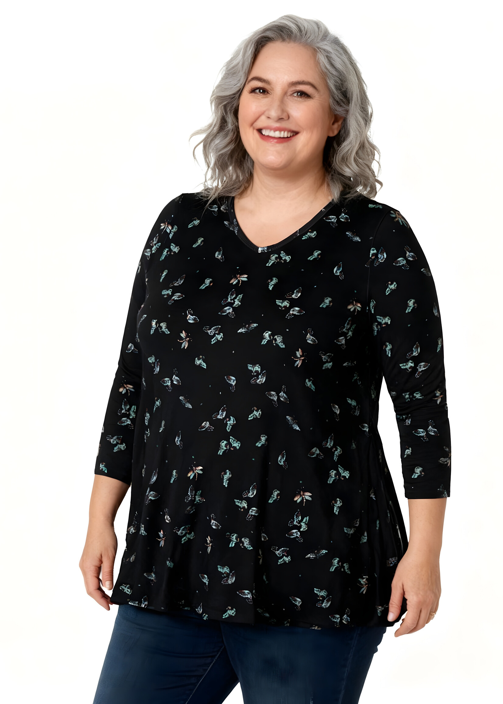 Yest Curve Yest Curve tuniek – stijlvolle A-lijn tuniek tot en met maat 60