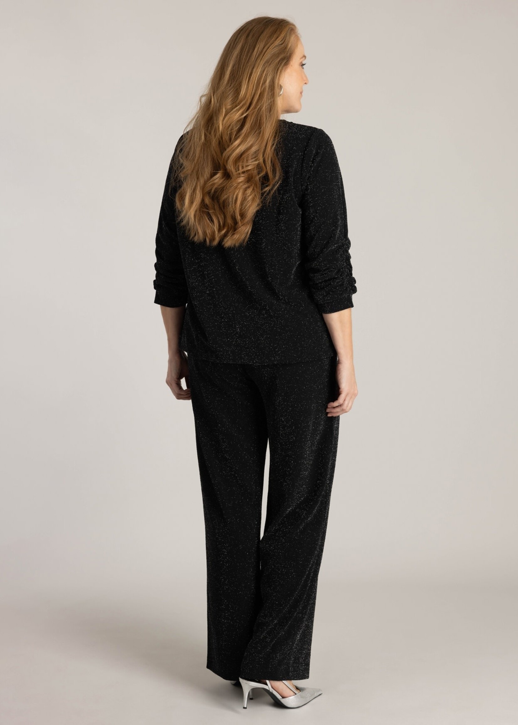 Yest Curve Yest Curve broek Nadeche Essential – feestelijk met subtiele glans