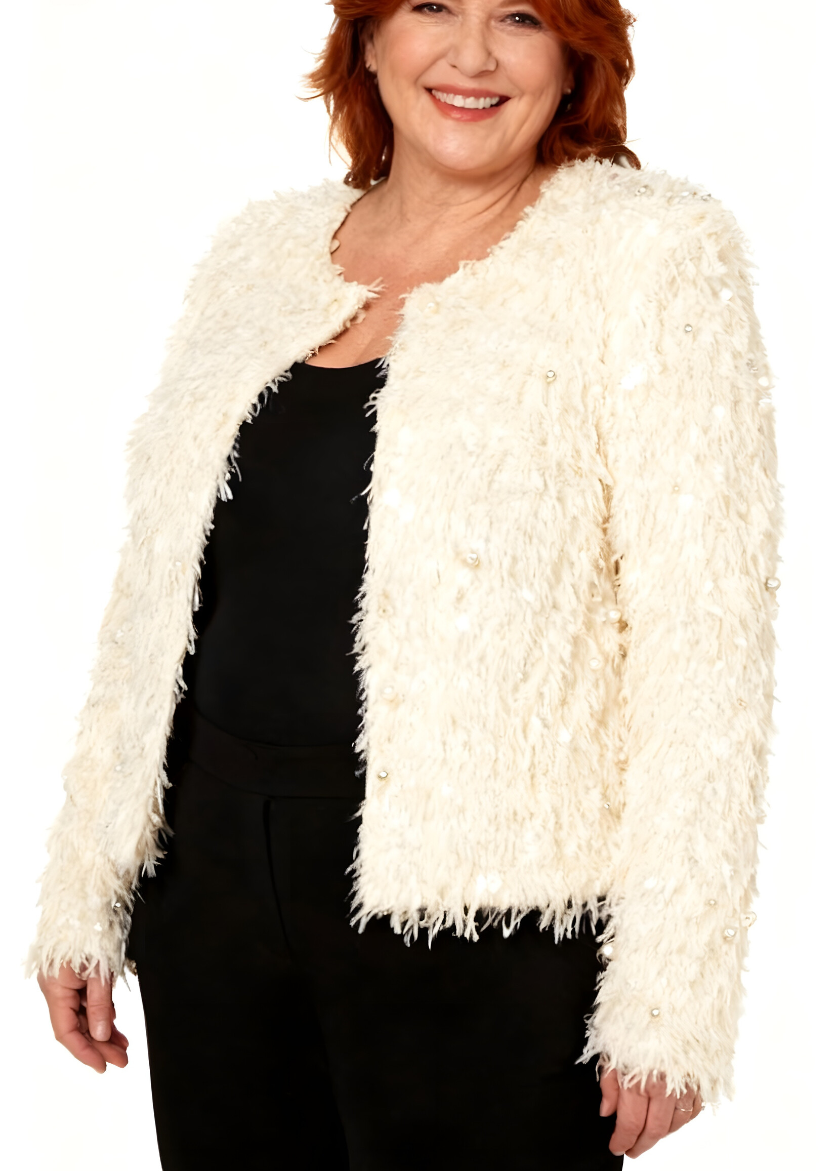 Yest Curve Yest Curve vestje met pailletten – feestelijk en stijlvol