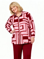 Via Appia Blouse Aubergine