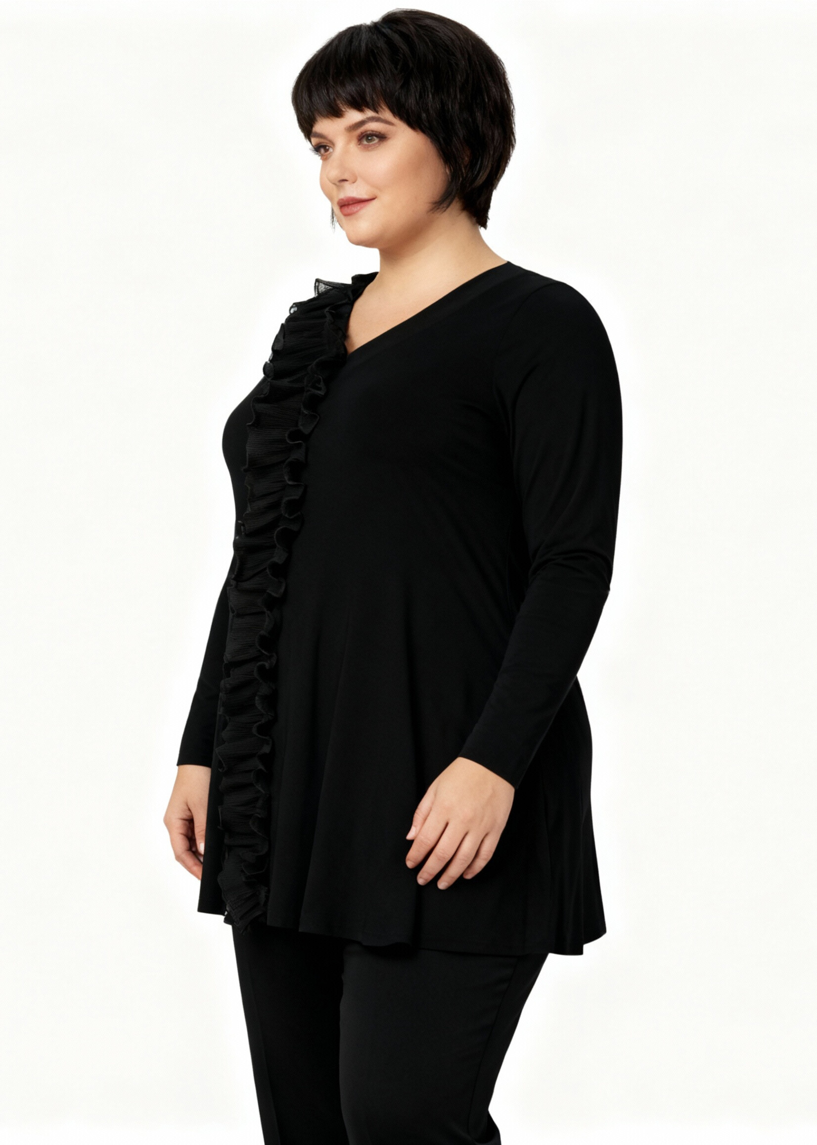 Yoek Yoek Tuniek Plissé – elegant design met geplisseerd detail