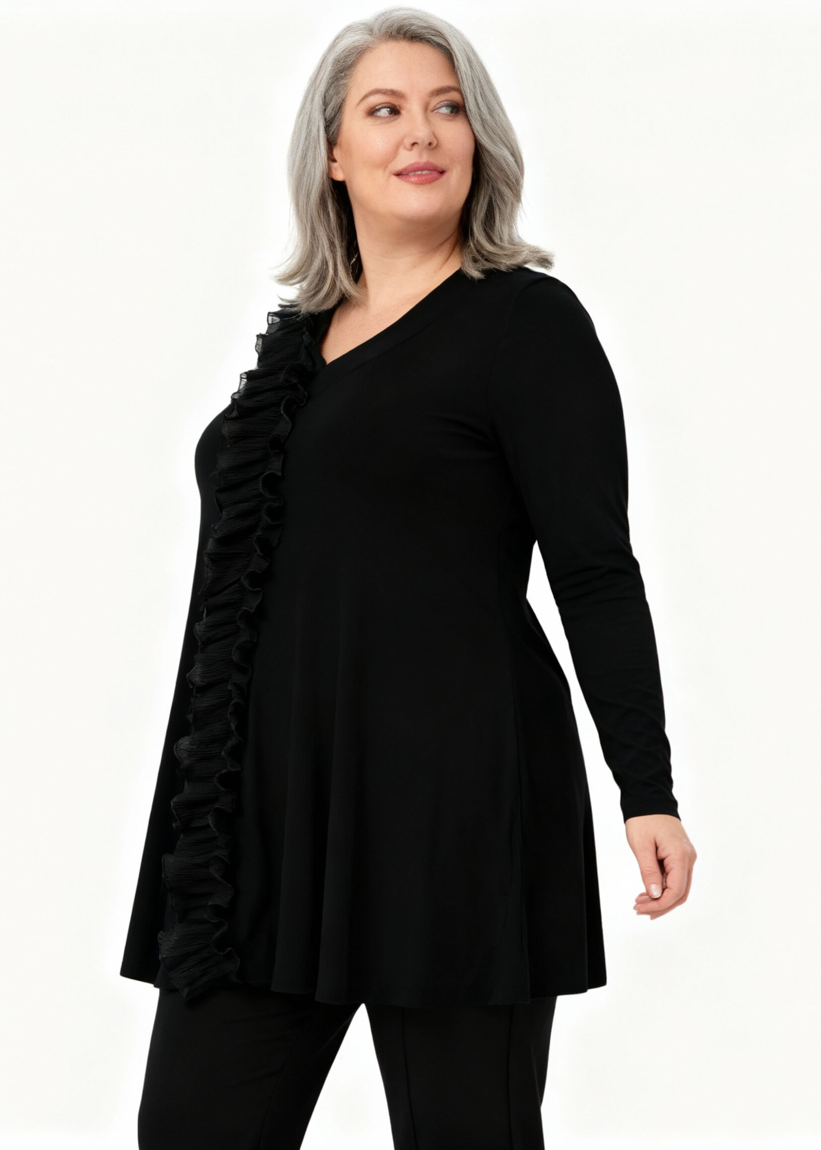 Yoek Yoek Tuniek Plissé – elegant design met geplisseerd detail