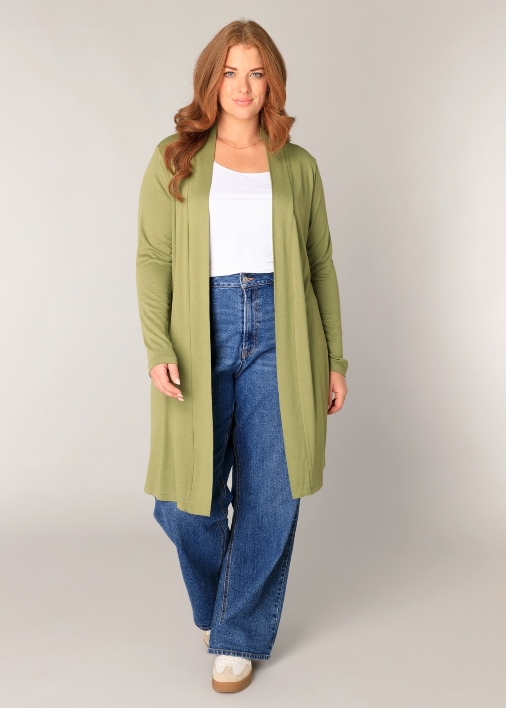 Base Level Curvy Vest Ayla Long van Base Level Curvy – ultieme basis met luxe uitstraling