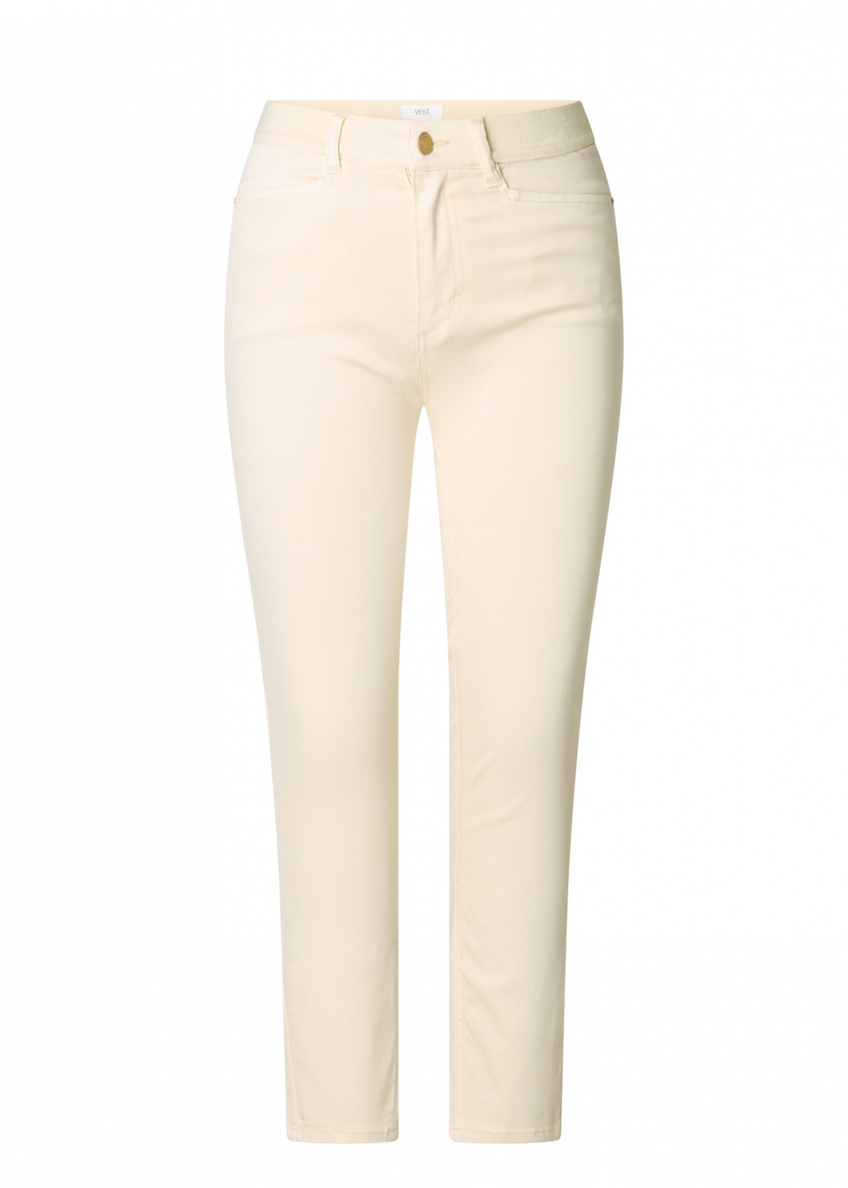 Yest Curve Jeans Jelica Yest Curve – comfortabele stretch jeans in naturel en zacht roze met lyocell