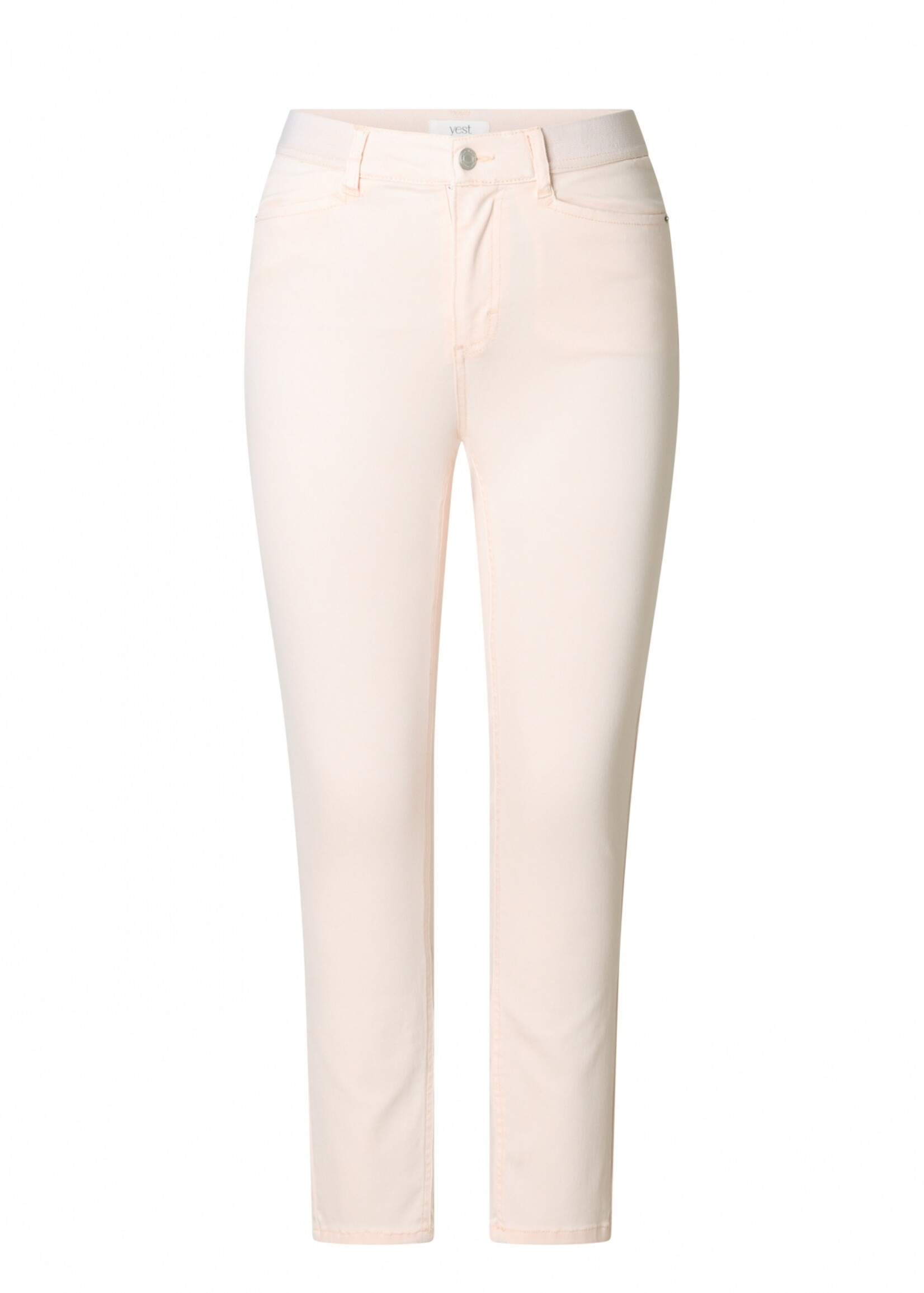 Yest Curve Jeans Jelica Yest Curve – comfortabele stretch jeans in naturel en zacht roze met lyocell