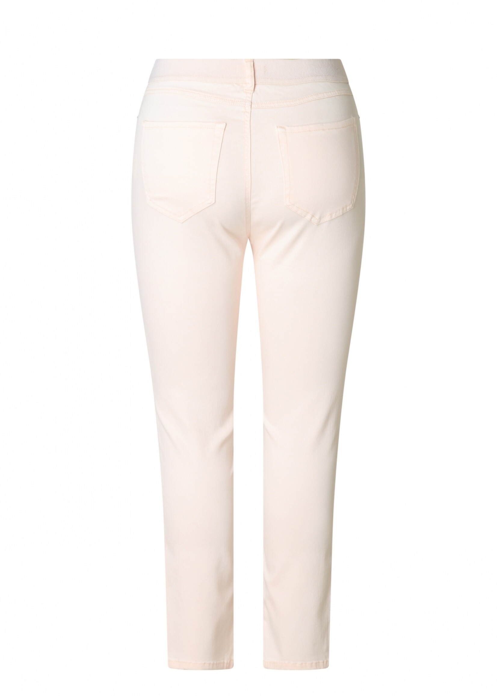 Yest Curve Jeans Jelica Yest Curve – comfortabele stretch jeans in naturel en zacht roze met lyocell
