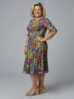 Orientique Jurk Zapallar Godet Orientique (81360)