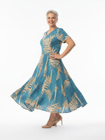 Orientique Jurk Ponta Verde Godet Orientique (40203)