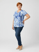 Orientique Blouse Okayama pleated Orientique (42187)