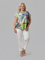 Orientique Shirt contemporary V (23098LB)