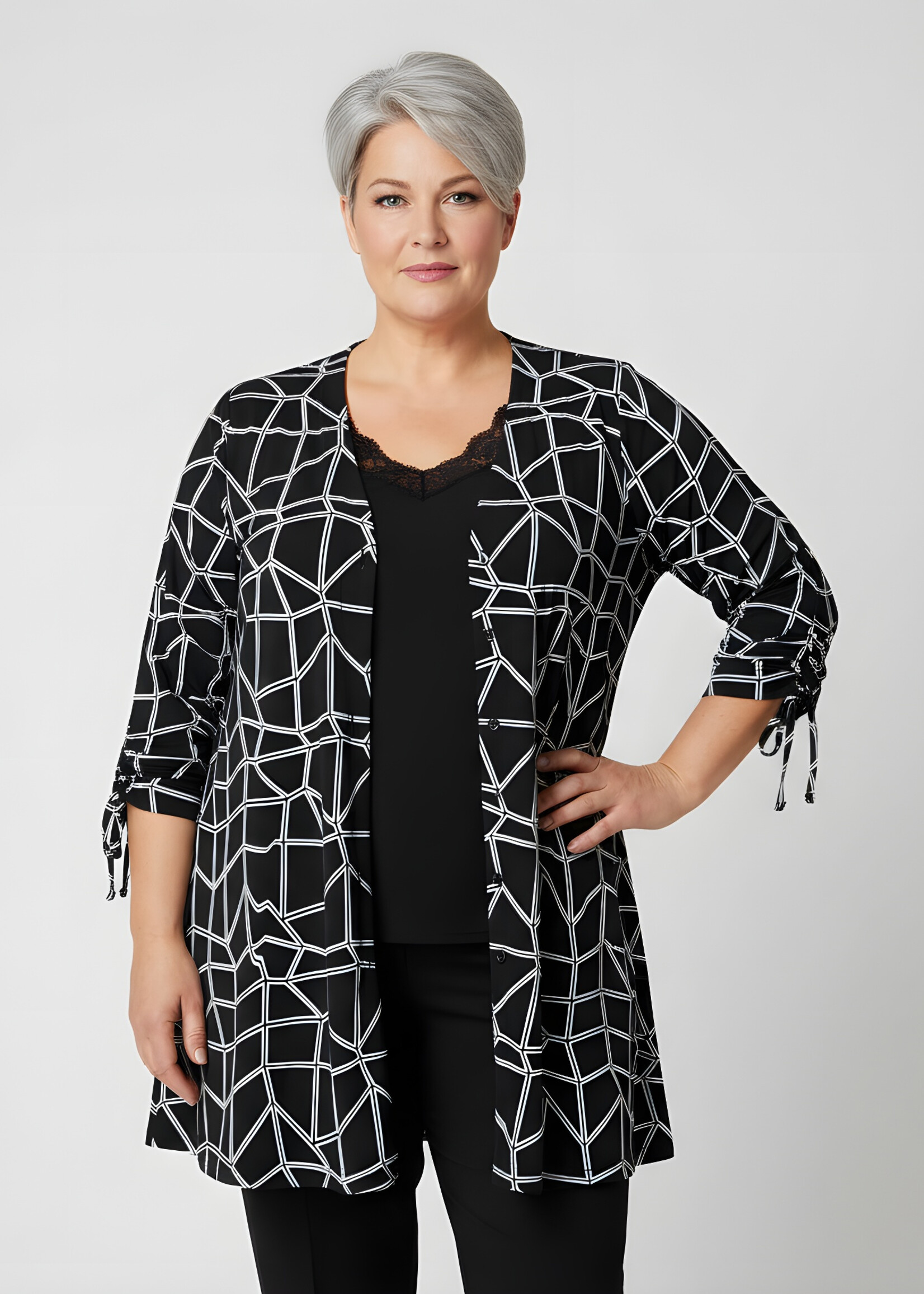 Colletta Colletta Tuniek Naomi - Veelzijdige A-lijn Tuniek en Vest in Dolce Travelstof