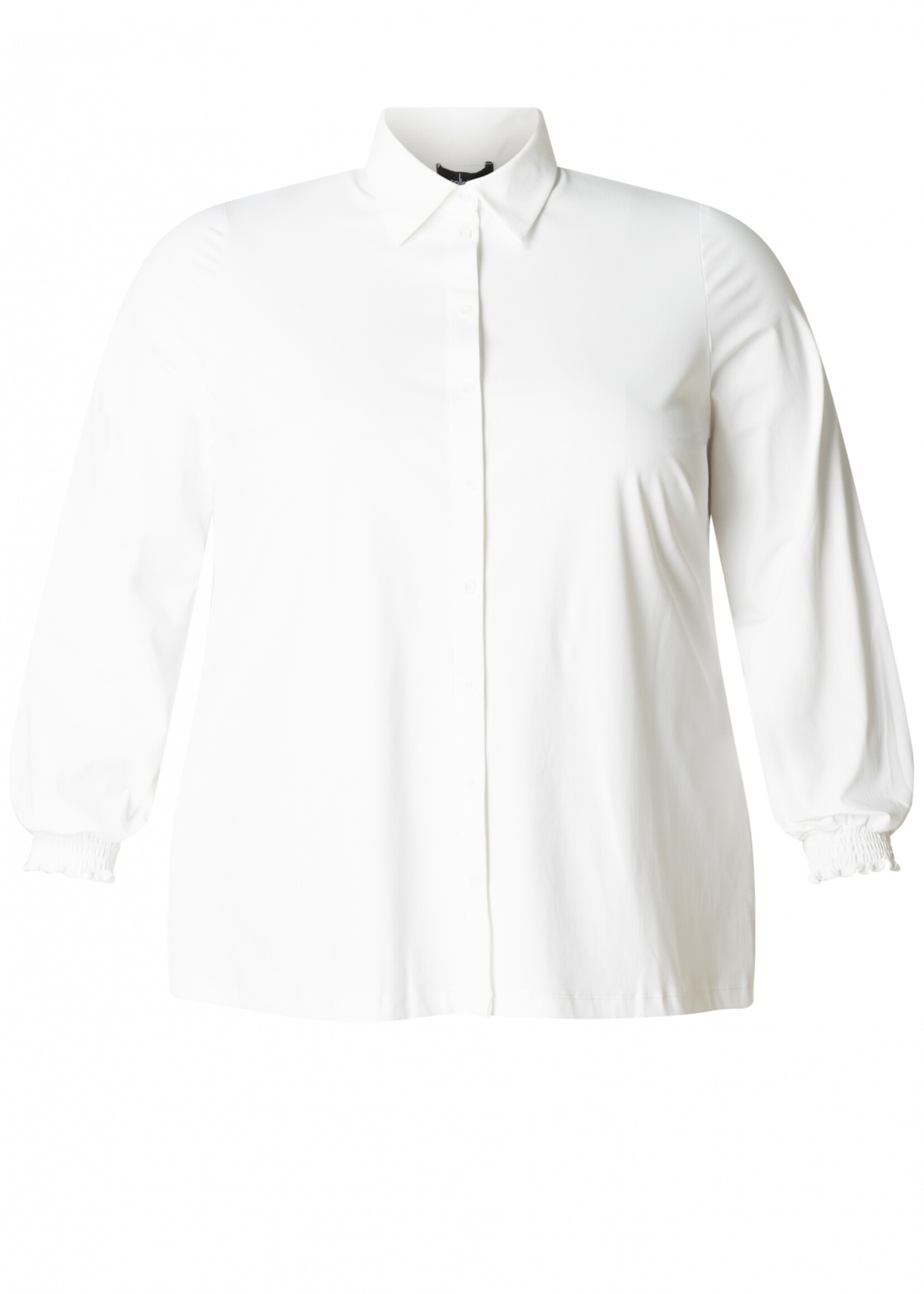 Colletta Colletta Blouse Off White - Klassieke Look met T-shirt Comfort in Superstretch Travelstof (9000646)