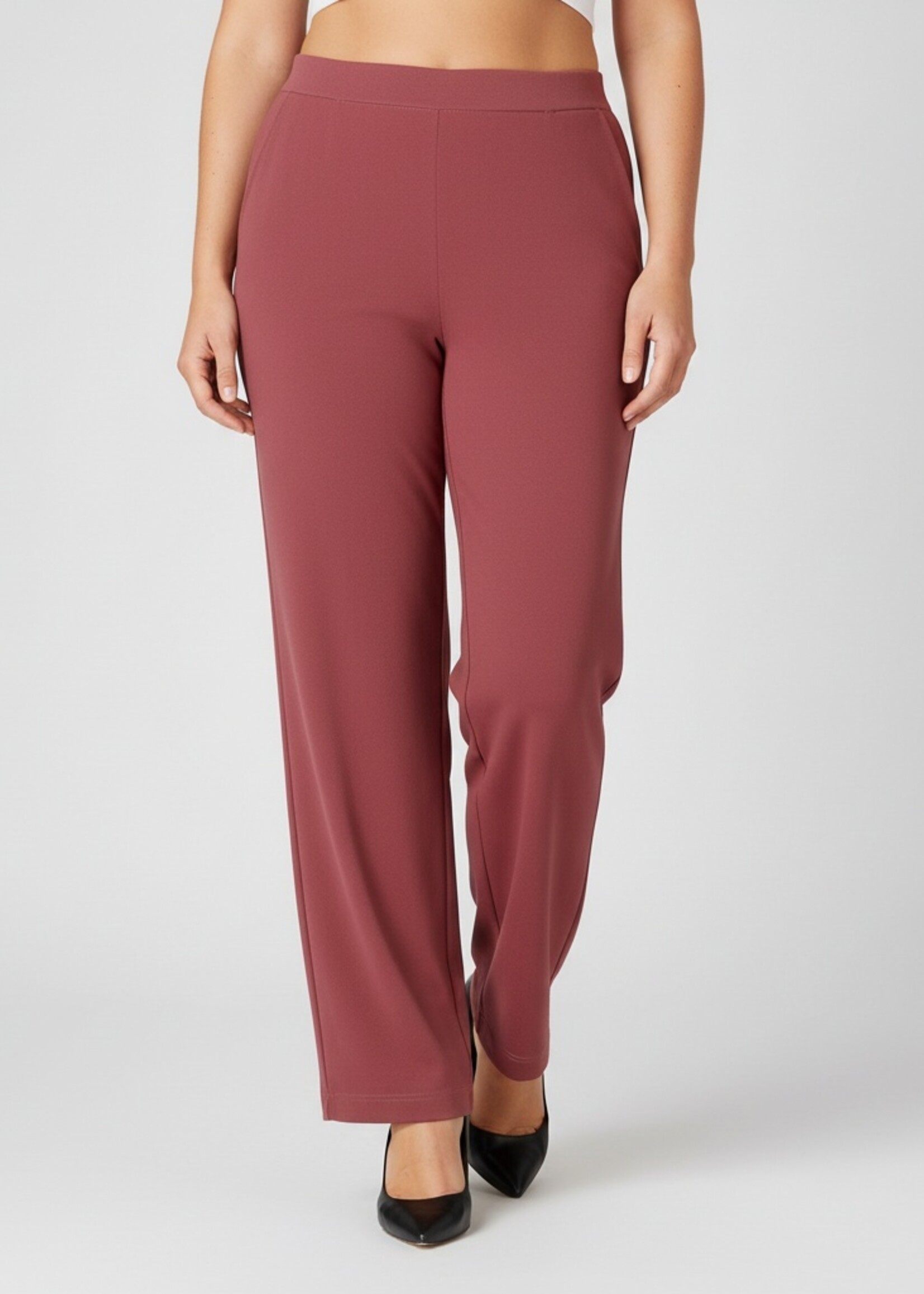 Yest Curve Yest Curve Broek Nadeche – Plum Essential Rechte Pijp (32 inch)