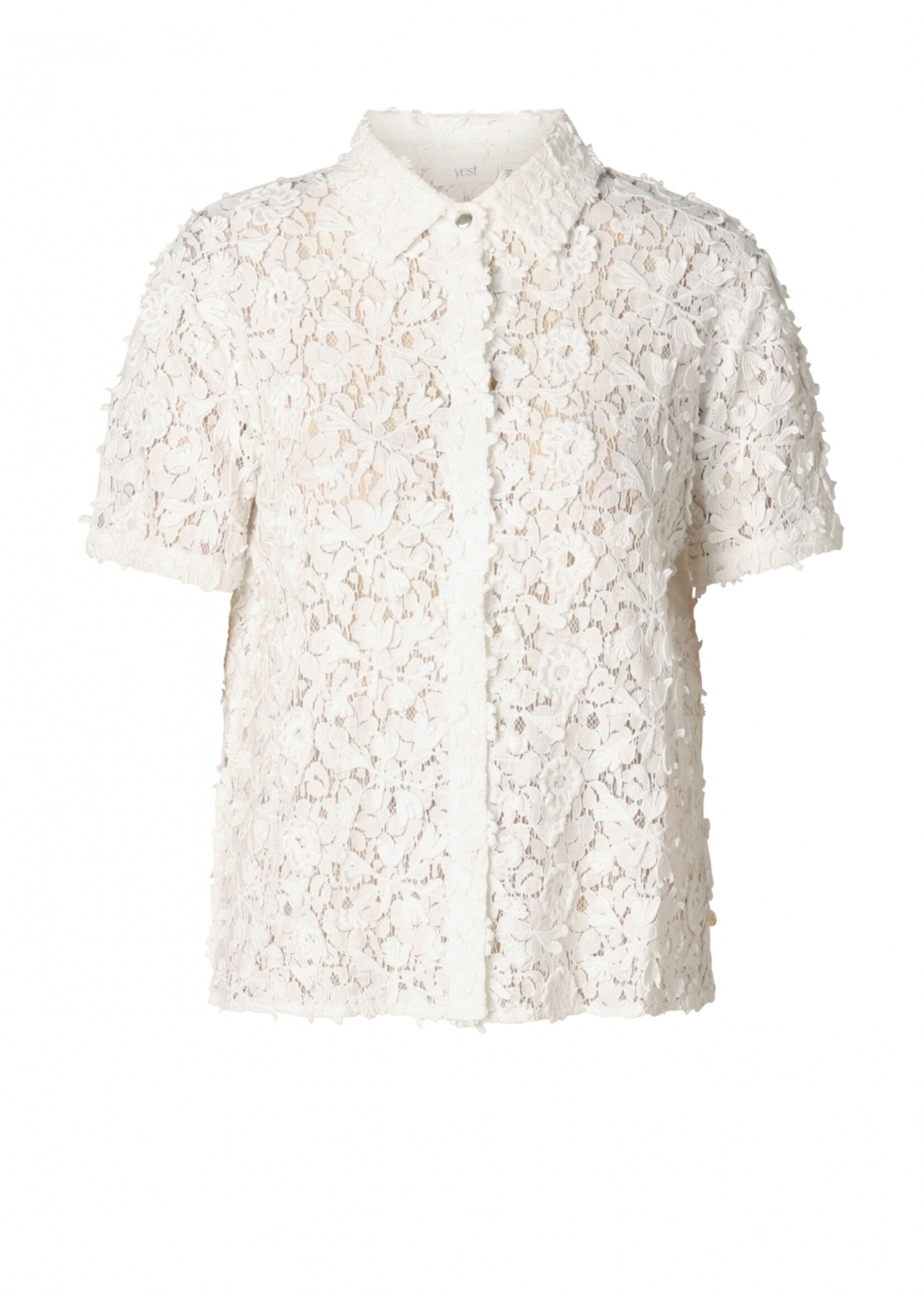 Yest Curve Yest Curve Blouse Lalita – Kanten Top & Zomerjasje (Katoenmix)