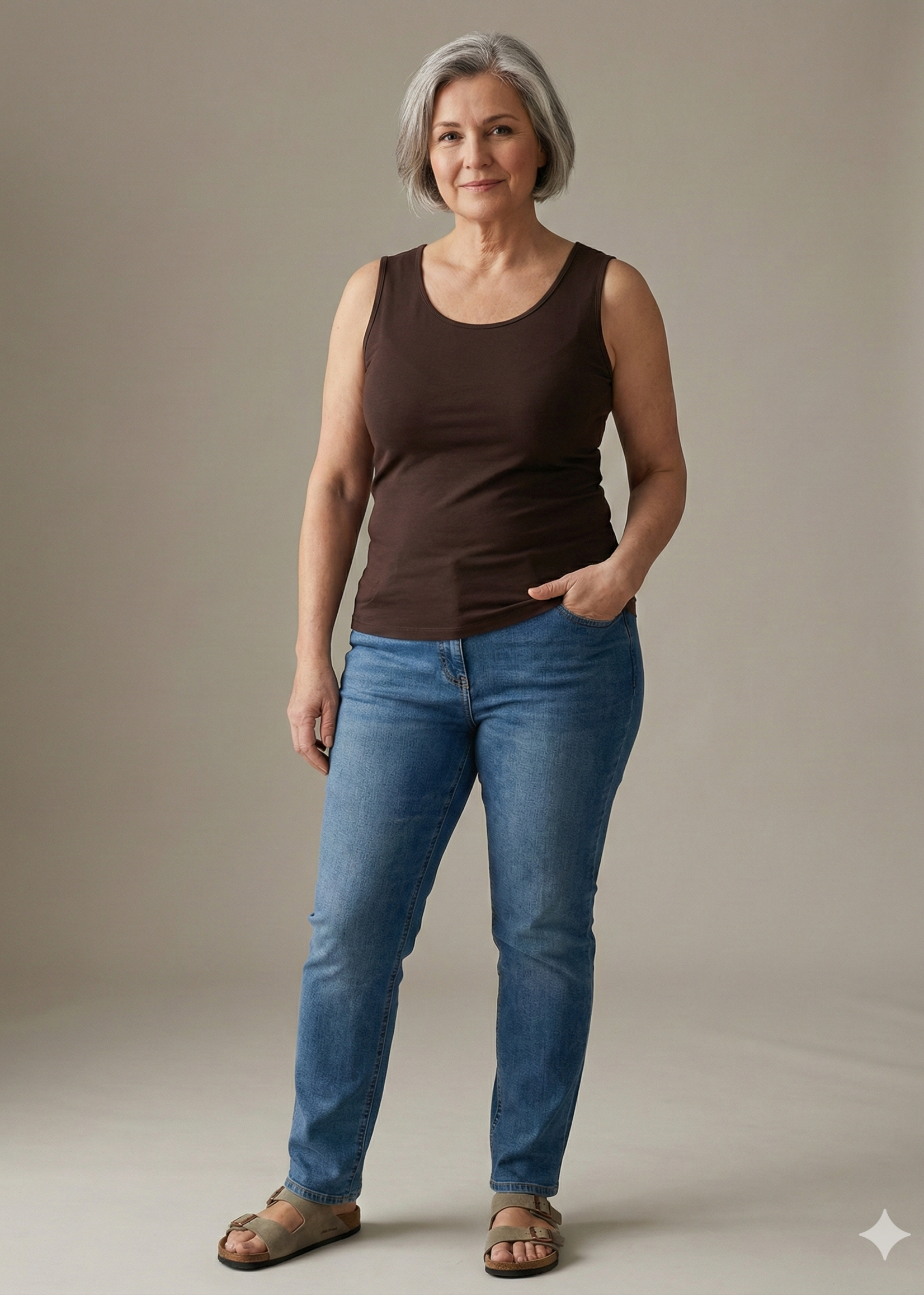 Via Appia Via Appia Due Top - Zachte Viscose Stretch Basic (2622750)