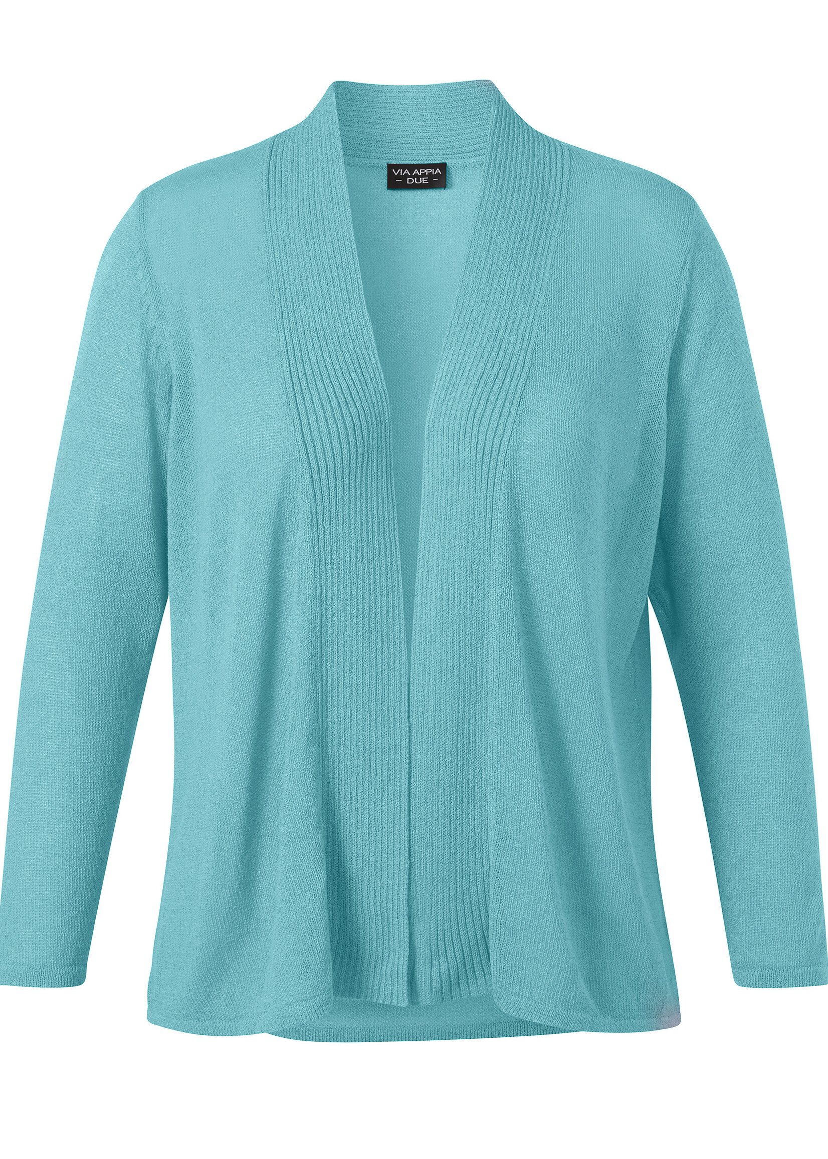 Via Appia Due Via Appia Due Vest met Sjaalkraag - Super Zacht & Elegant Silhouet (2612801)