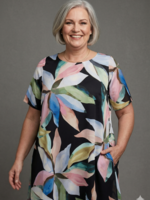 Yoek Jurk swing, Pastel Sky Yoek (BL364767)