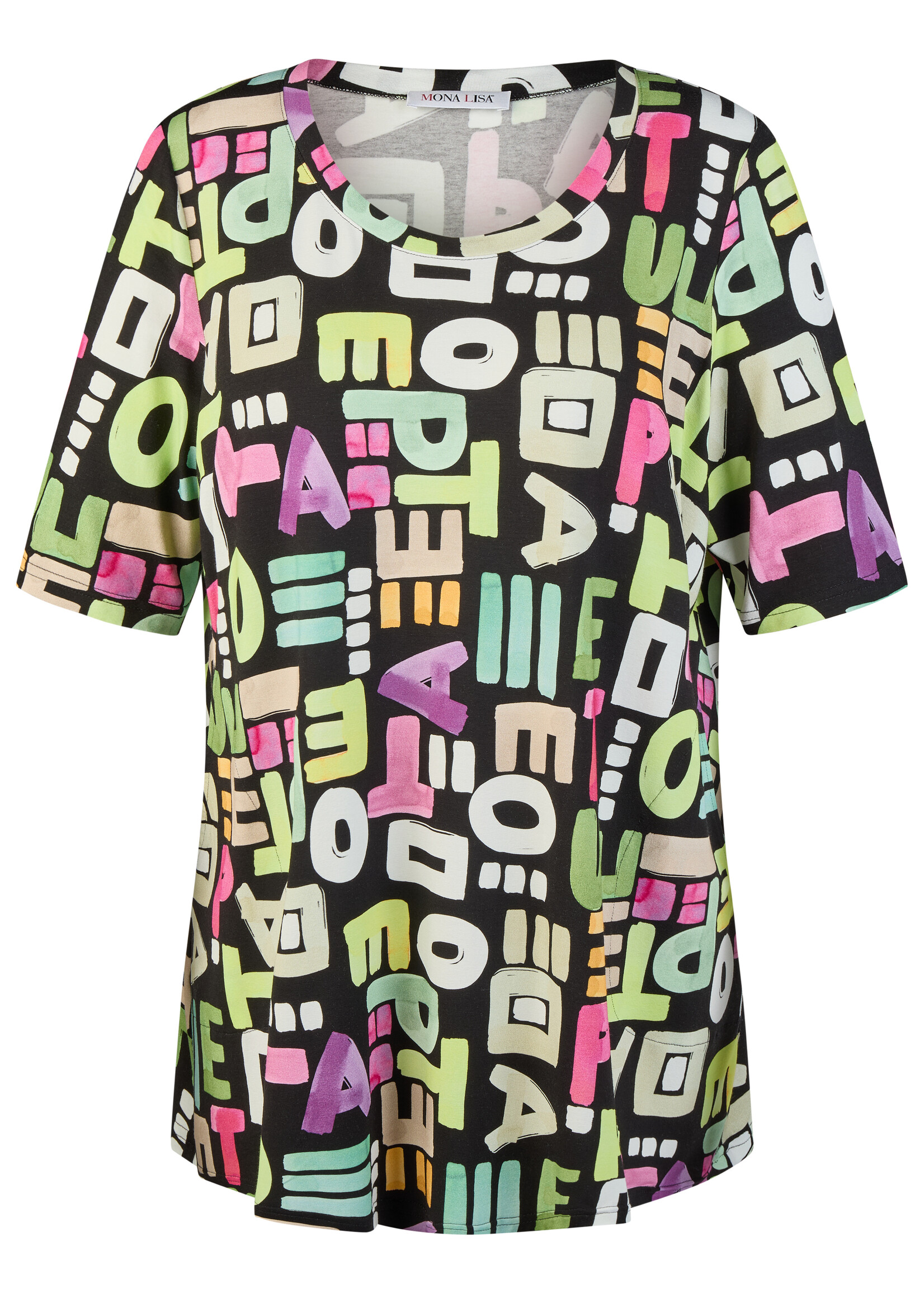 Mona Lisa Tuniek van Mona Lisa met kleurrijke print – soepel vallend en heerlijk comfortabel