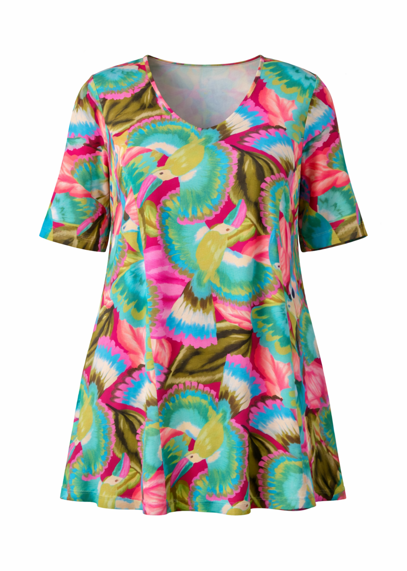 Mona Lisa Longshirt van Mona Lisa met kleurrijke print – soepel, flatterend en heerlijk comfortabel