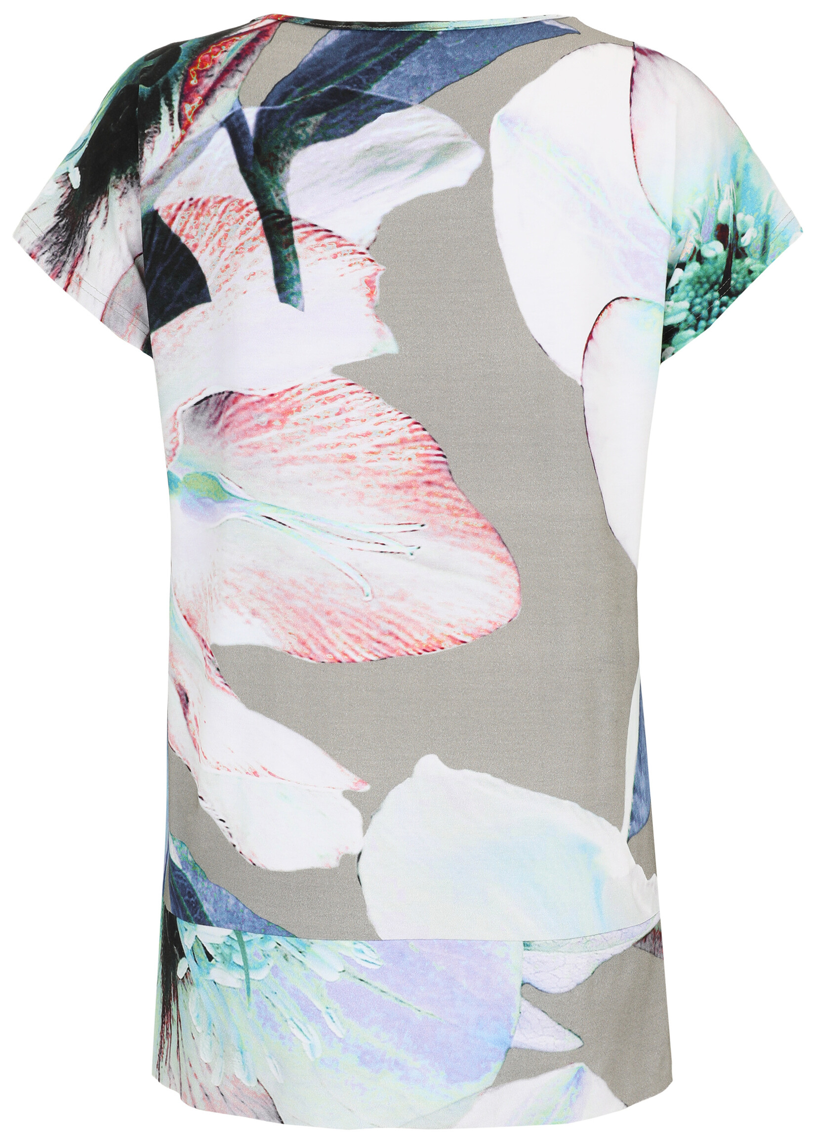 Doris Streich Top van Doris Streich met klaproosprint – soepel, flatterend en luchtig met speelse lengte