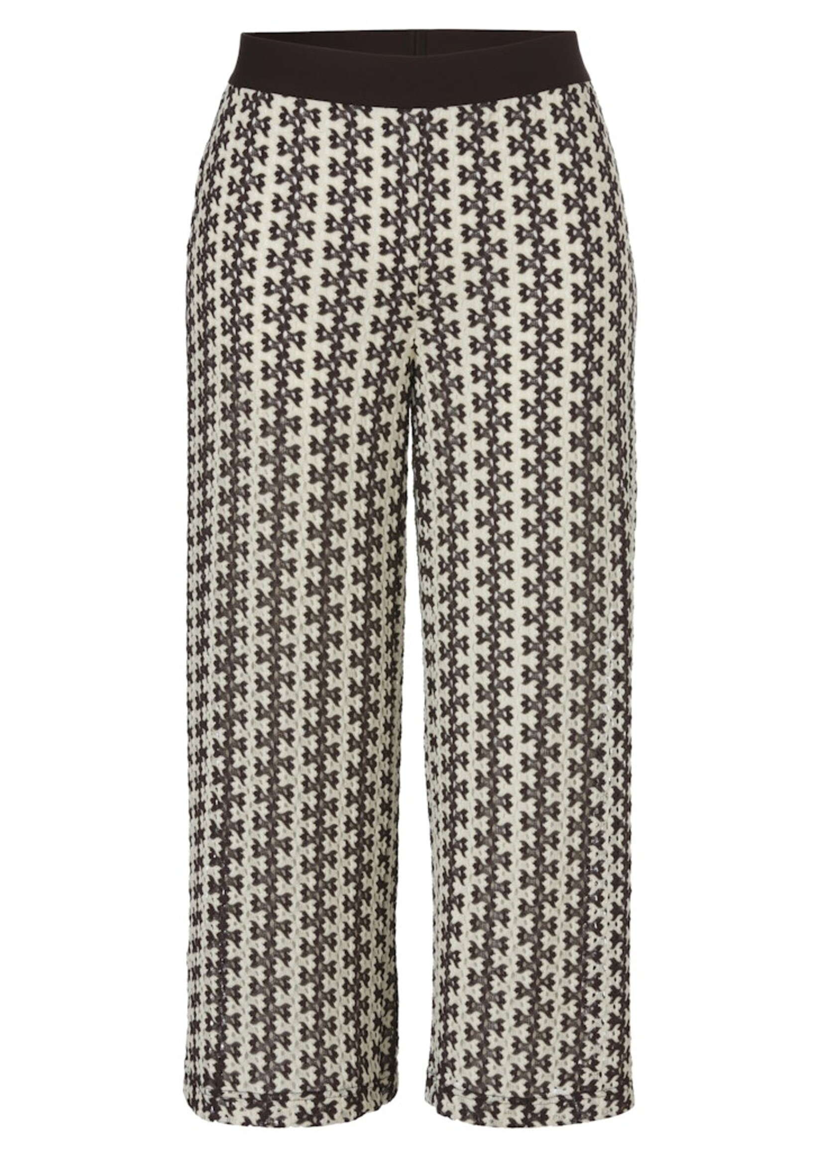 Via Appia Due Broek van Via Appia Due met dubbele laag – comfortabel en stijlvol met verfijnde structuur