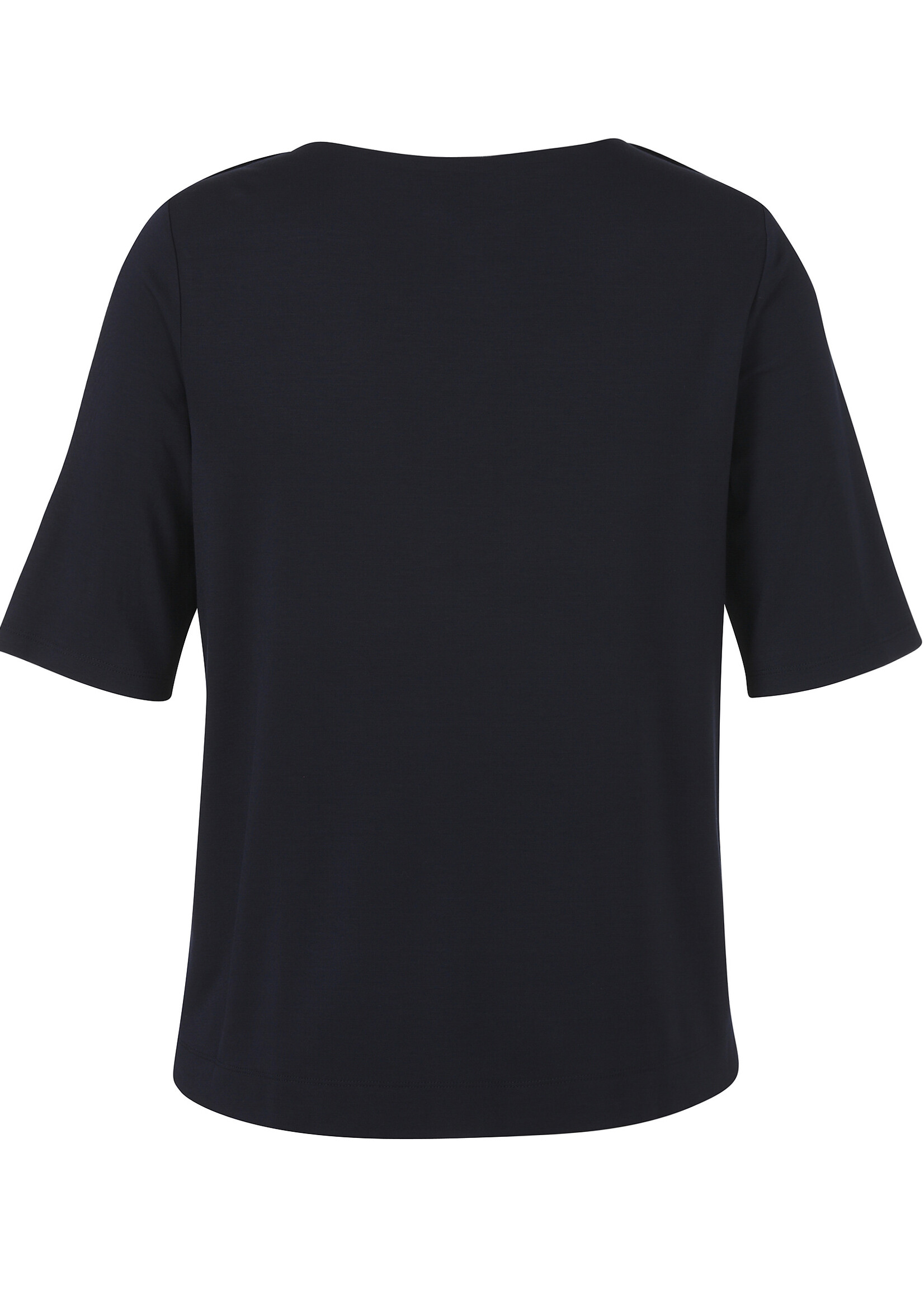 Via Appia Due Navy shirt van Via Appia Due met sierknopen – tijdloos, comfortabel en stijlvol