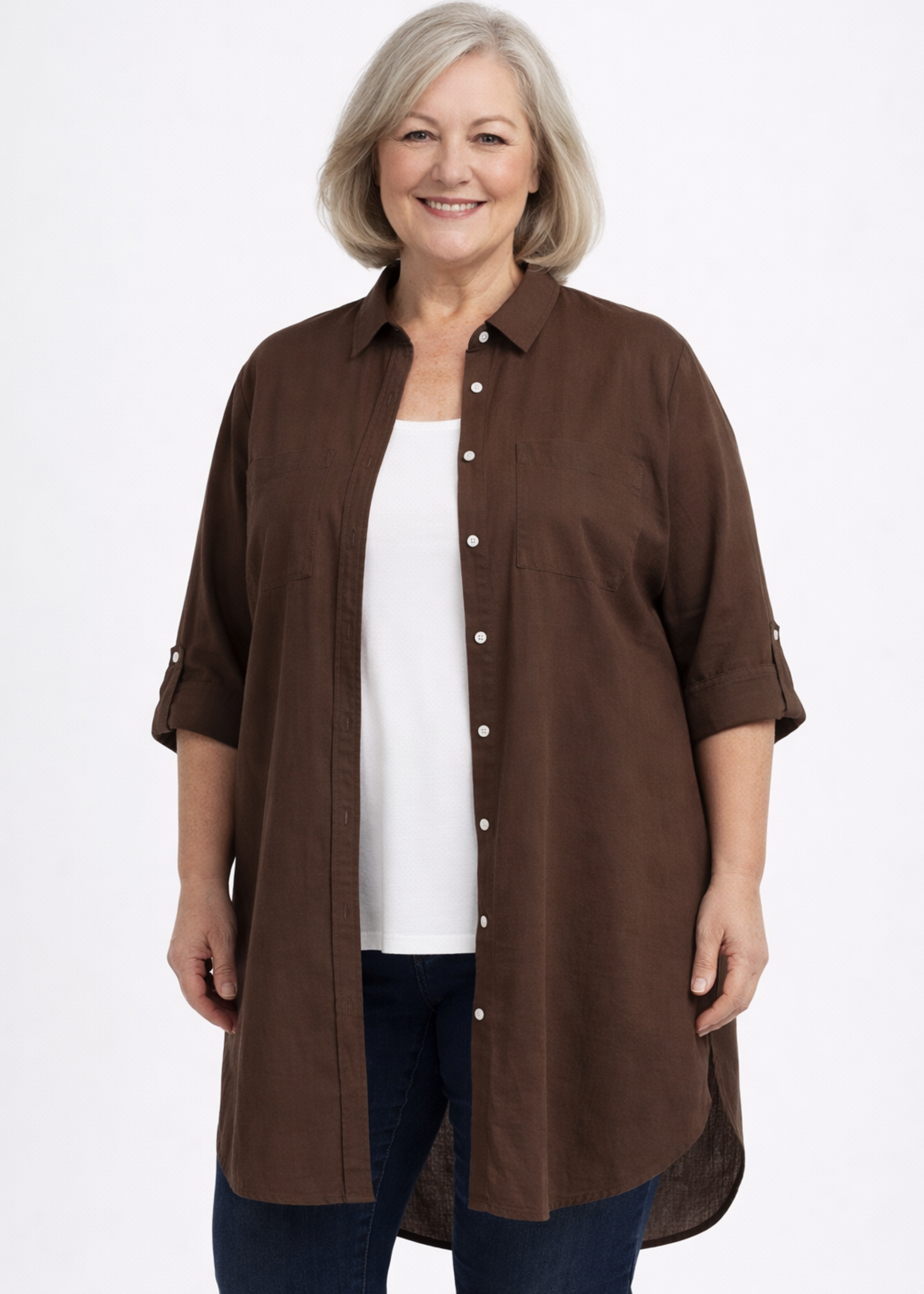 Via Appia Due Katoenen blouse van Via Appia Due – luchtig, veelzijdig en sportief te dragen