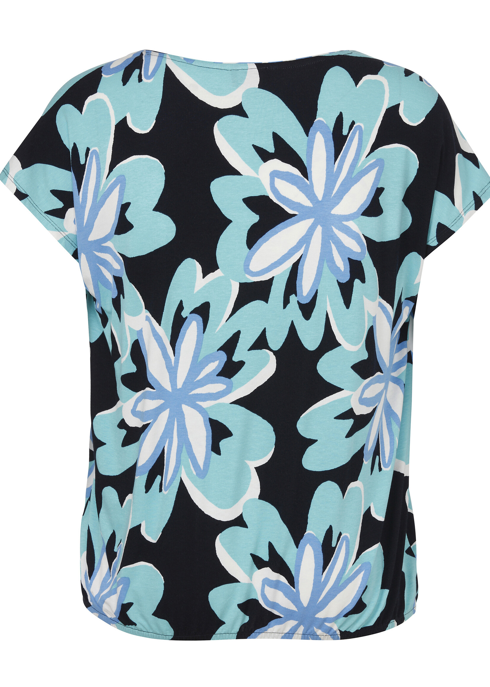 Via Appia Due Via Appia Due Shirt met Aangeknipt Kapmouwtje - Viscose Stretch (2622710)