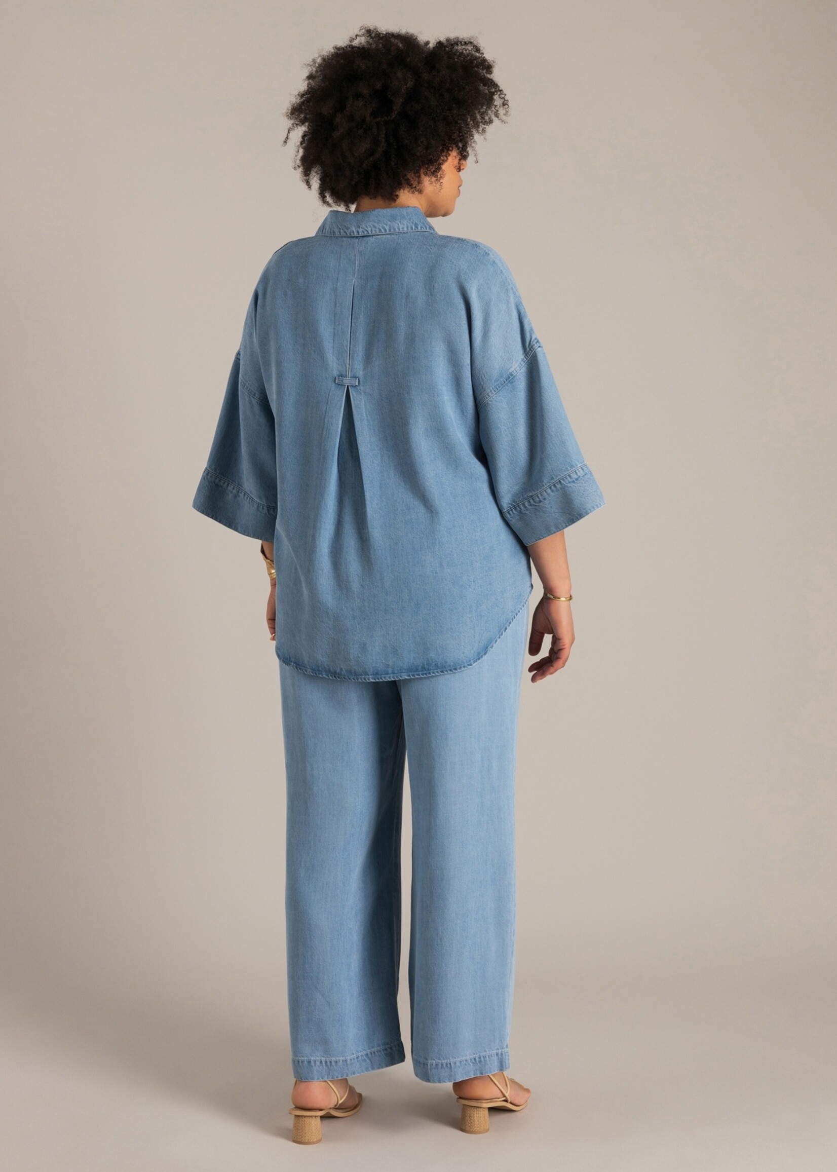 Yest Curve Nora blouse Yest Curve – Tencel en luchtige pasvorm