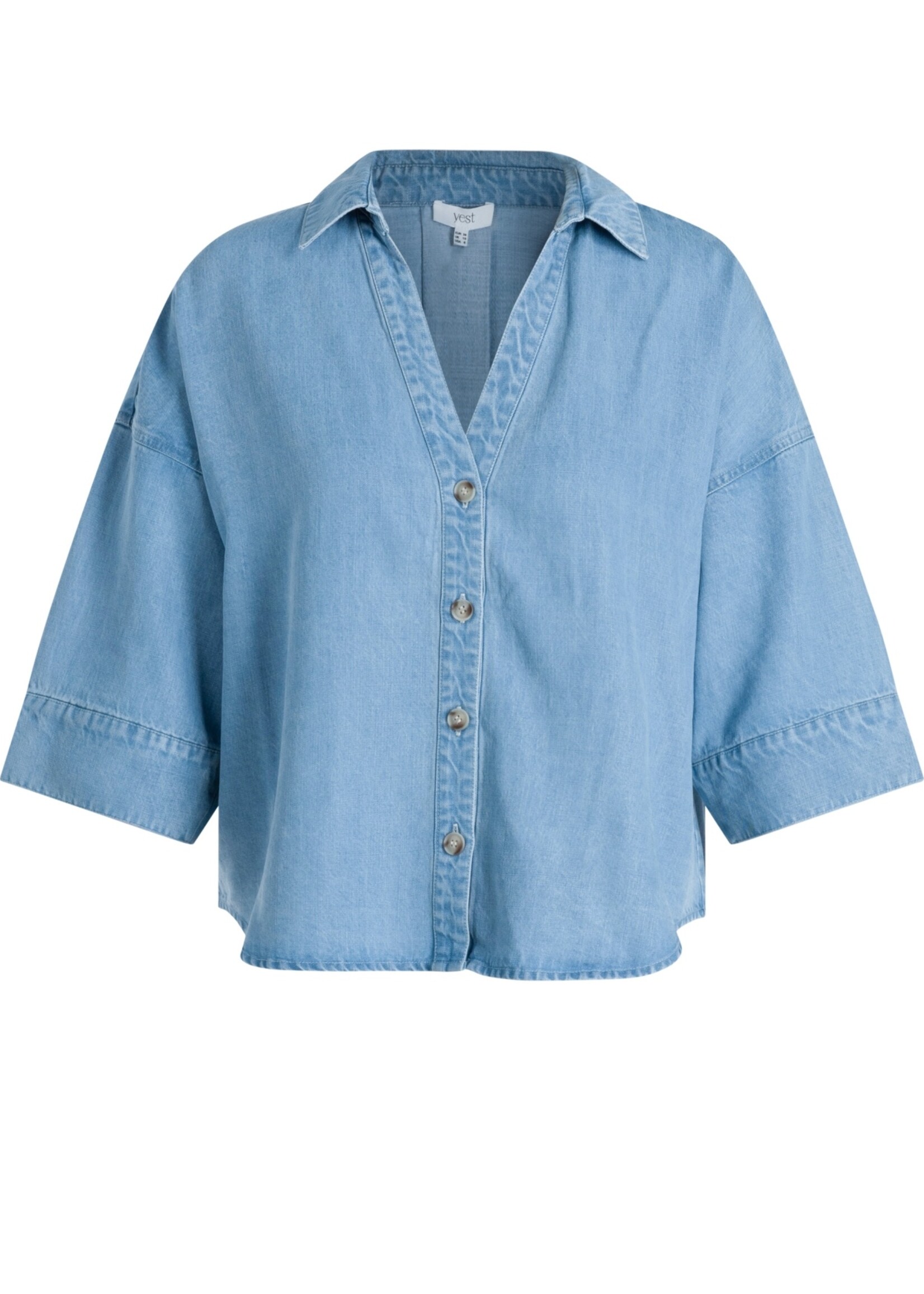 Yest Curve Nora blouse Yest Curve – Tencel en luchtige pasvorm