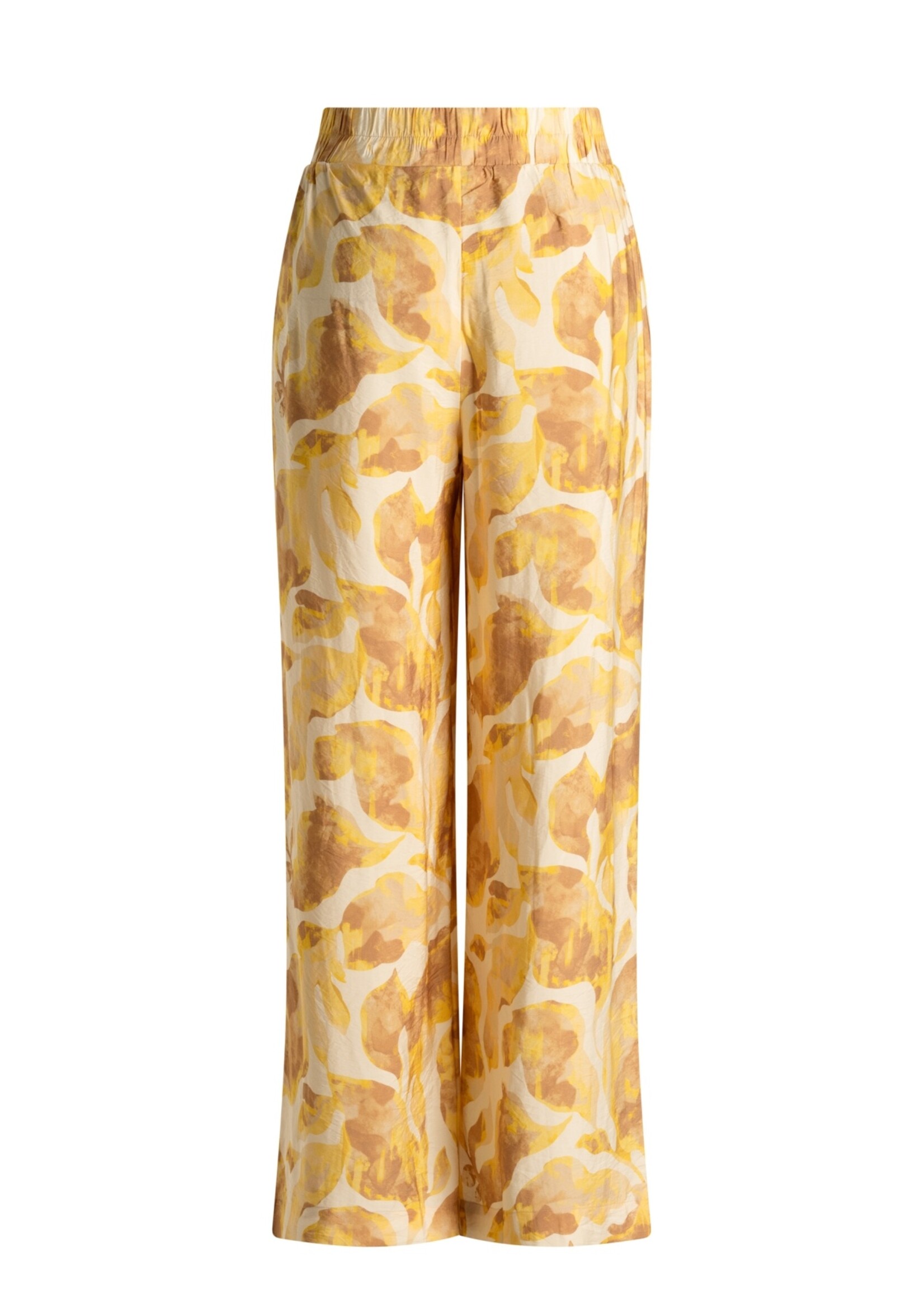 Yest Curve Nelle broek van Yest Curve met luchtige print – soepelvallend, loose fit en comfortabel met elastische taille