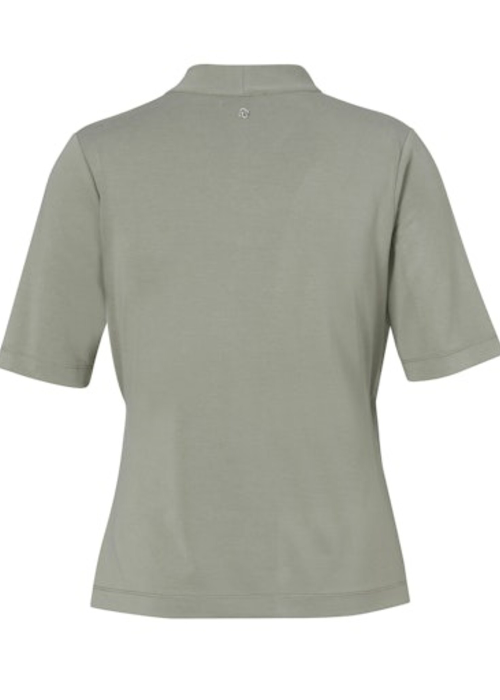 Frapp Shirt van Frapp met overslag en drapering – soepel, vrouwelijk en flatterend