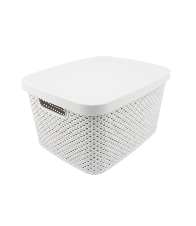 Opbergbox Diamond 7L - Wit