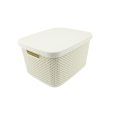 Storage box Diamond 7L - Ivory White