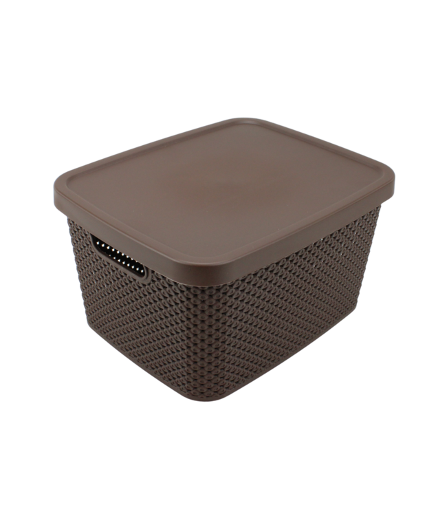 Storage box Diamond 7L - Brown