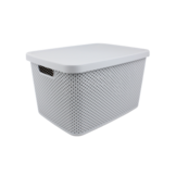 Storage box Diamond 19L - Gray