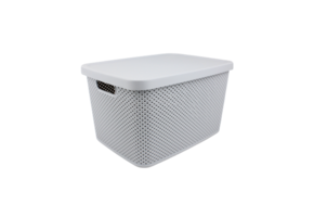 Storage box Diamond 19L - Gray