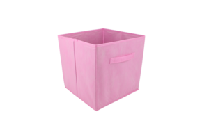 Storage box Textile 30x30x30 cm - Pink
