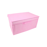 Storage box Textile 44x33x22 cm - Pink