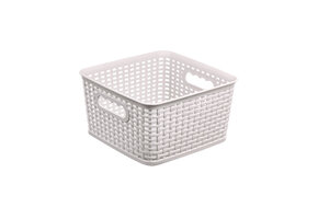 Mand 4.5L Vierkant - Beige