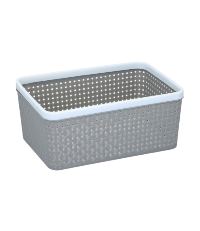 Korb 5.0L Rechteck - Grau