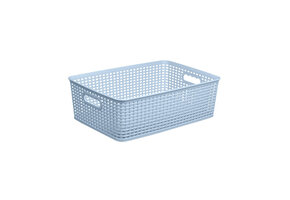 Basket 12L - Light blue