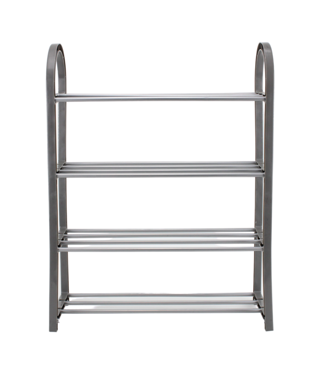 Schuhregal - 4 Ebenen - 8 Paar Schuhe