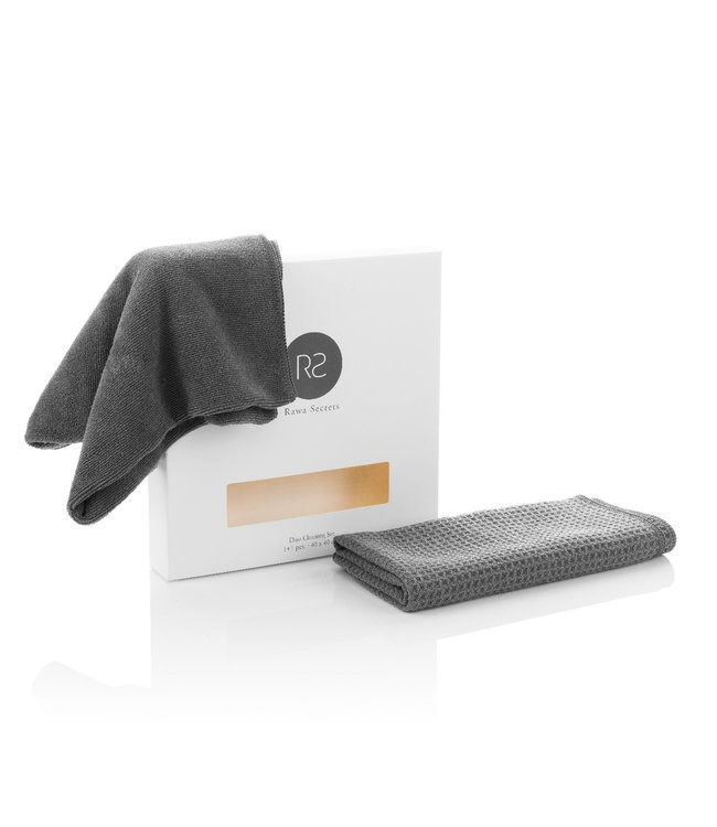 Microvezel Duo Cleaningset RS Vezel 40x40 cm - 2 stuks