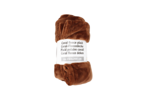 Coral Fleece Blanket 150x200 cm - Mocha