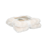 Fleece blanket 120x150 cm - White