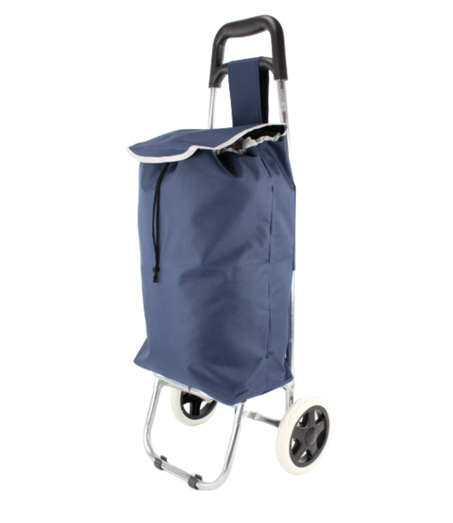 Boodschappentrolley Opvouwbaar - Blauw