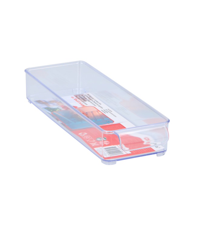 Alpina Refrigerator Storage box 30 x 10.5x5 cm - Transparent