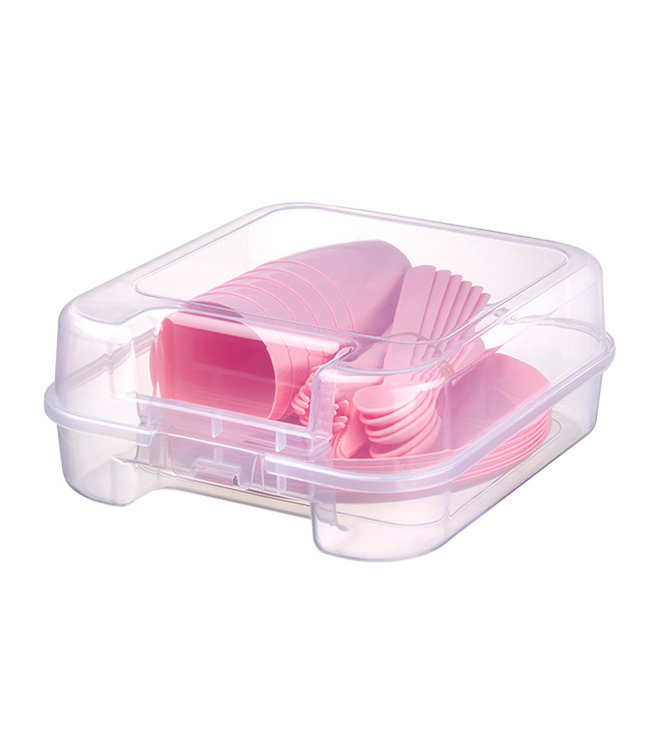 Picknick-Set 6 Personen - Pink