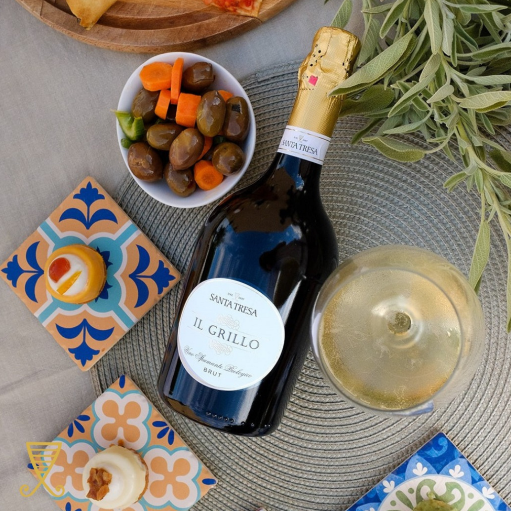 Santa Tresa, Sicilië , Grillo (bio)